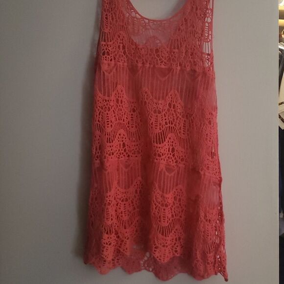 Boho Crochet Dress Cover Up - Picture 3 of 5